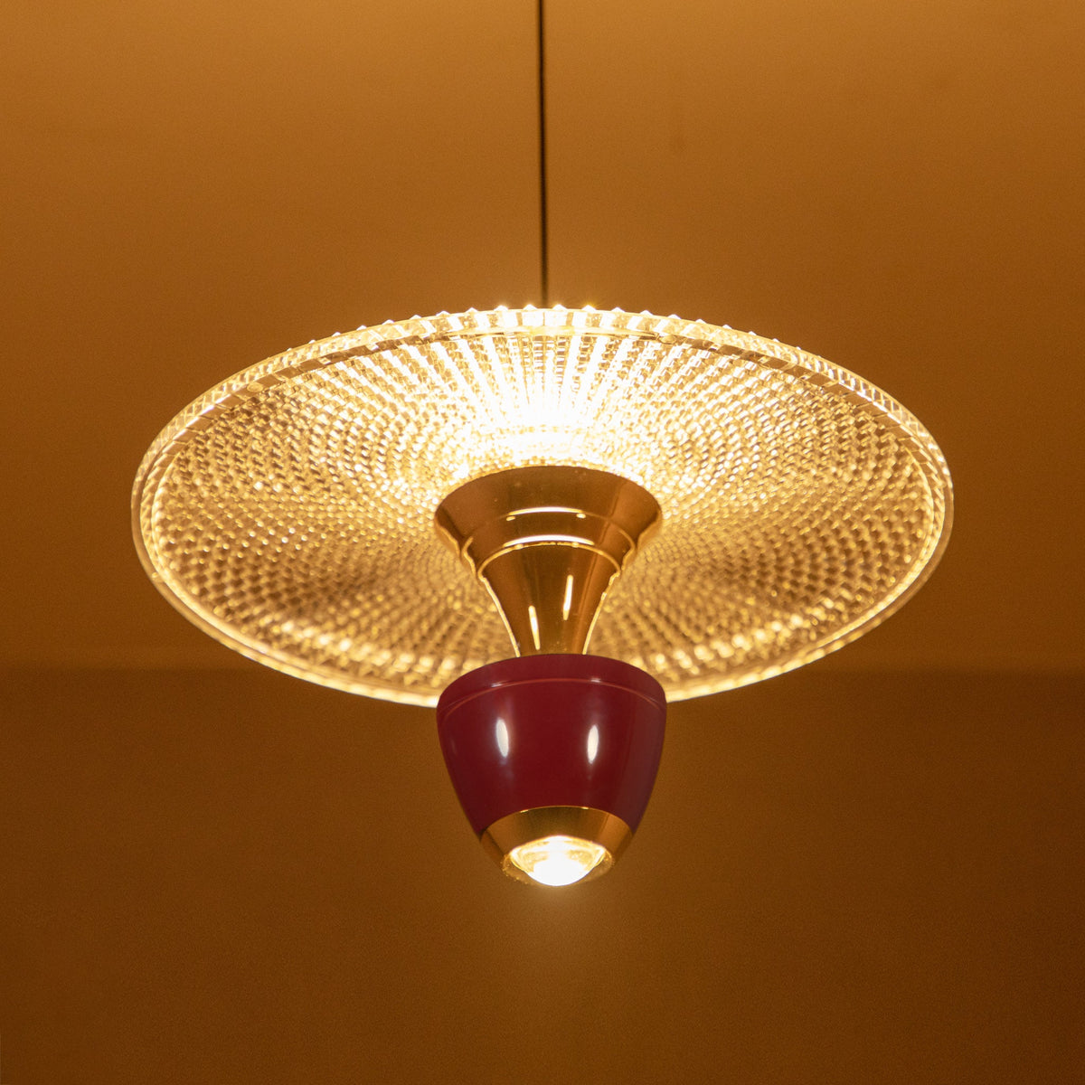 Shop Easter Red LED Pendant Light  Counter