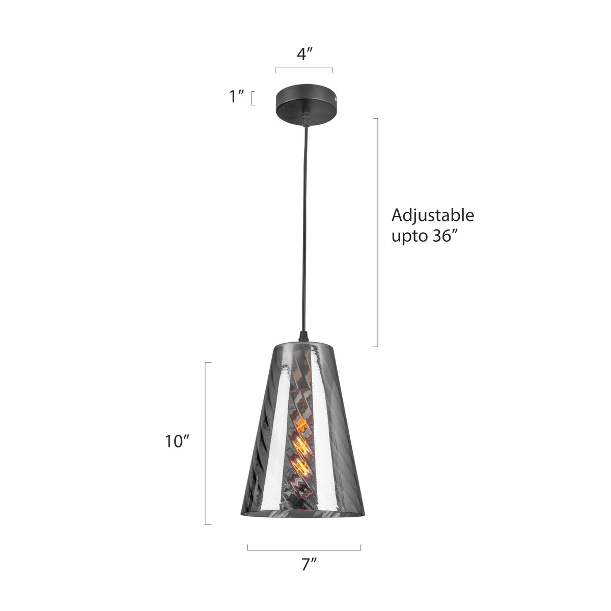 Shop Fearless Smoke Pendant Light store near you