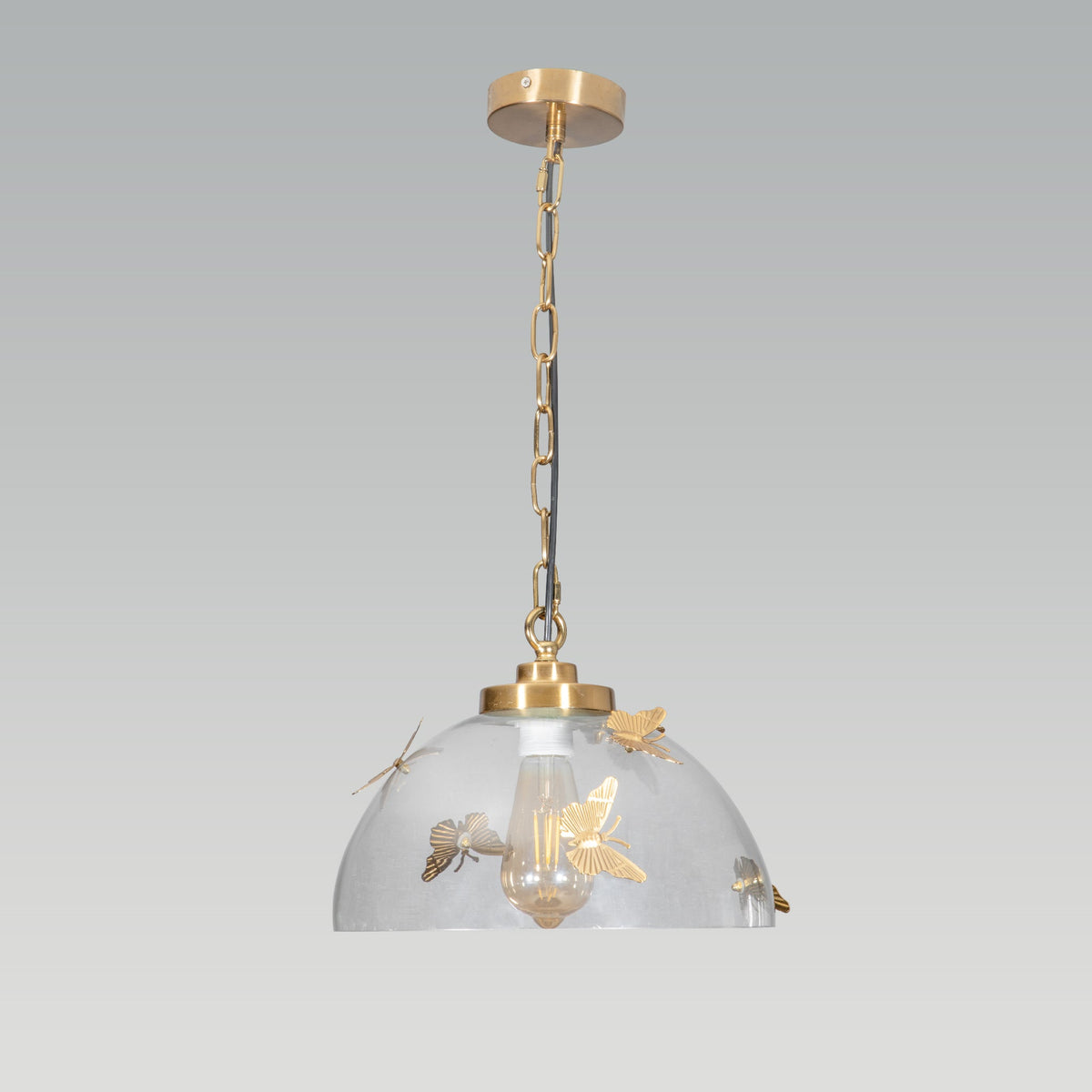 shop Flutter Half Round Pendant Light online