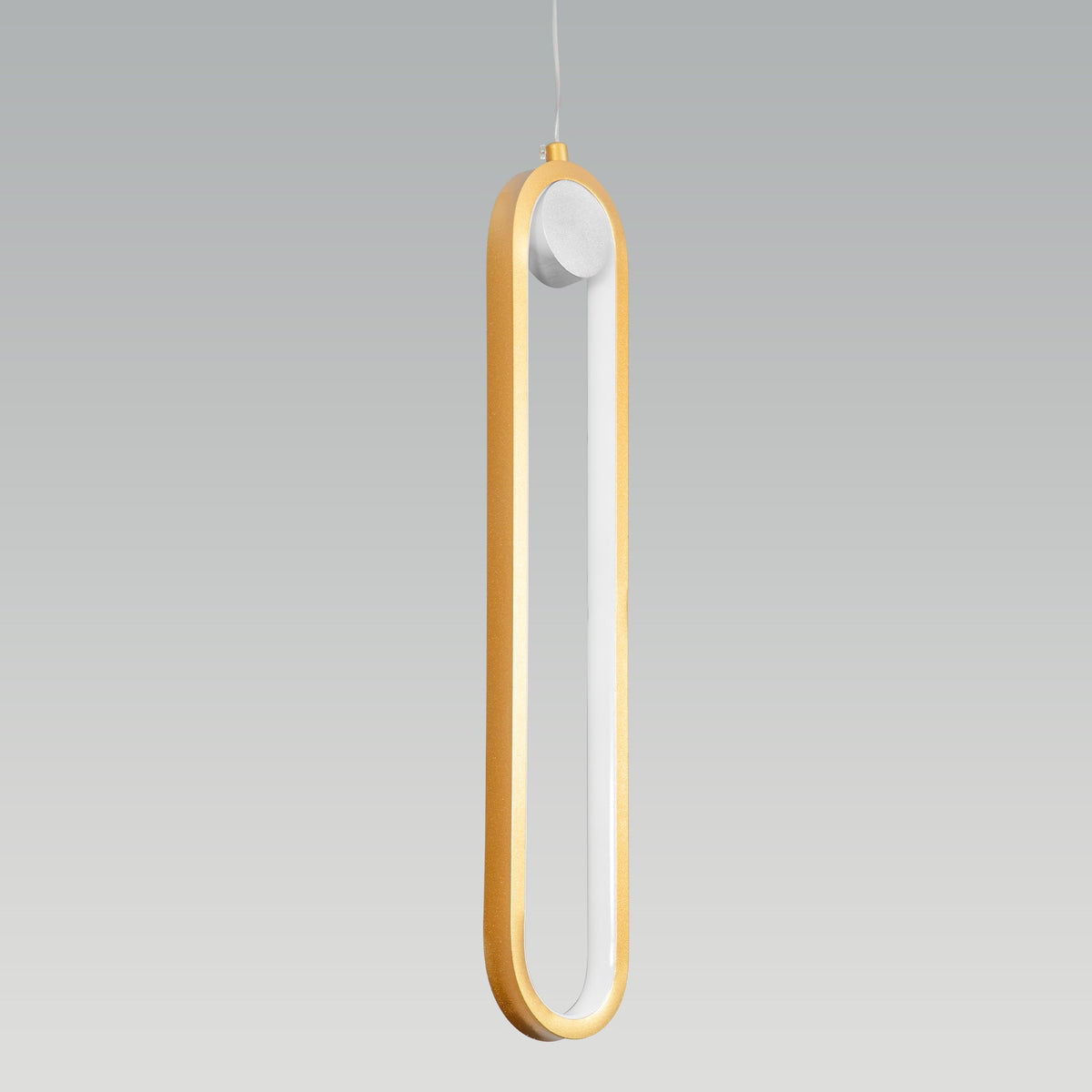 Shop Glee Gold LED Pendant Light Corner Drop