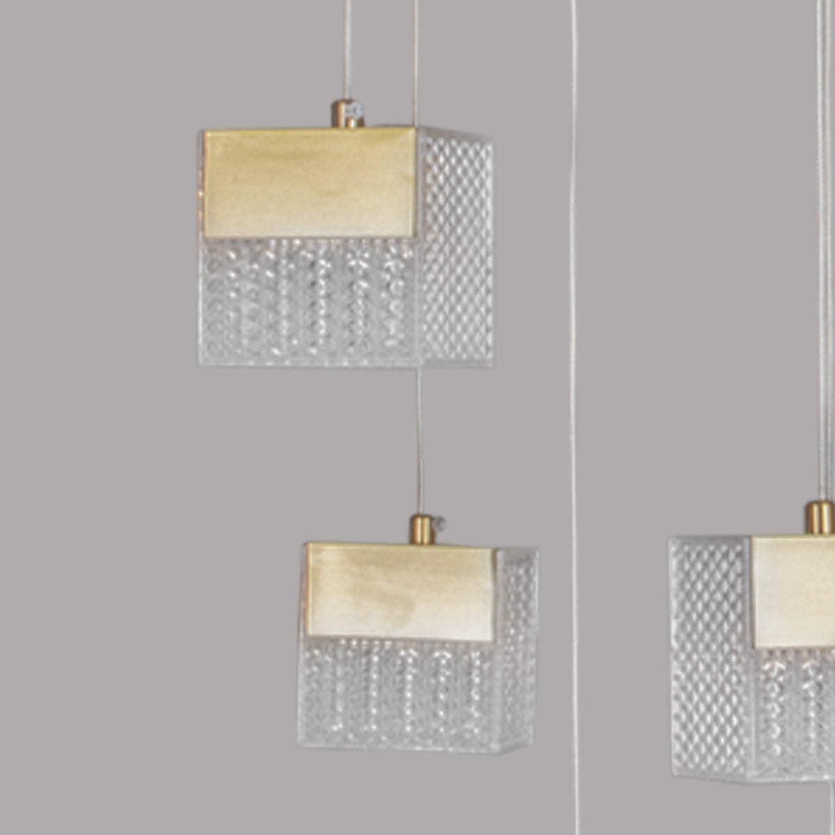 Shop Ice Cubes Double Height LED Chandelier online