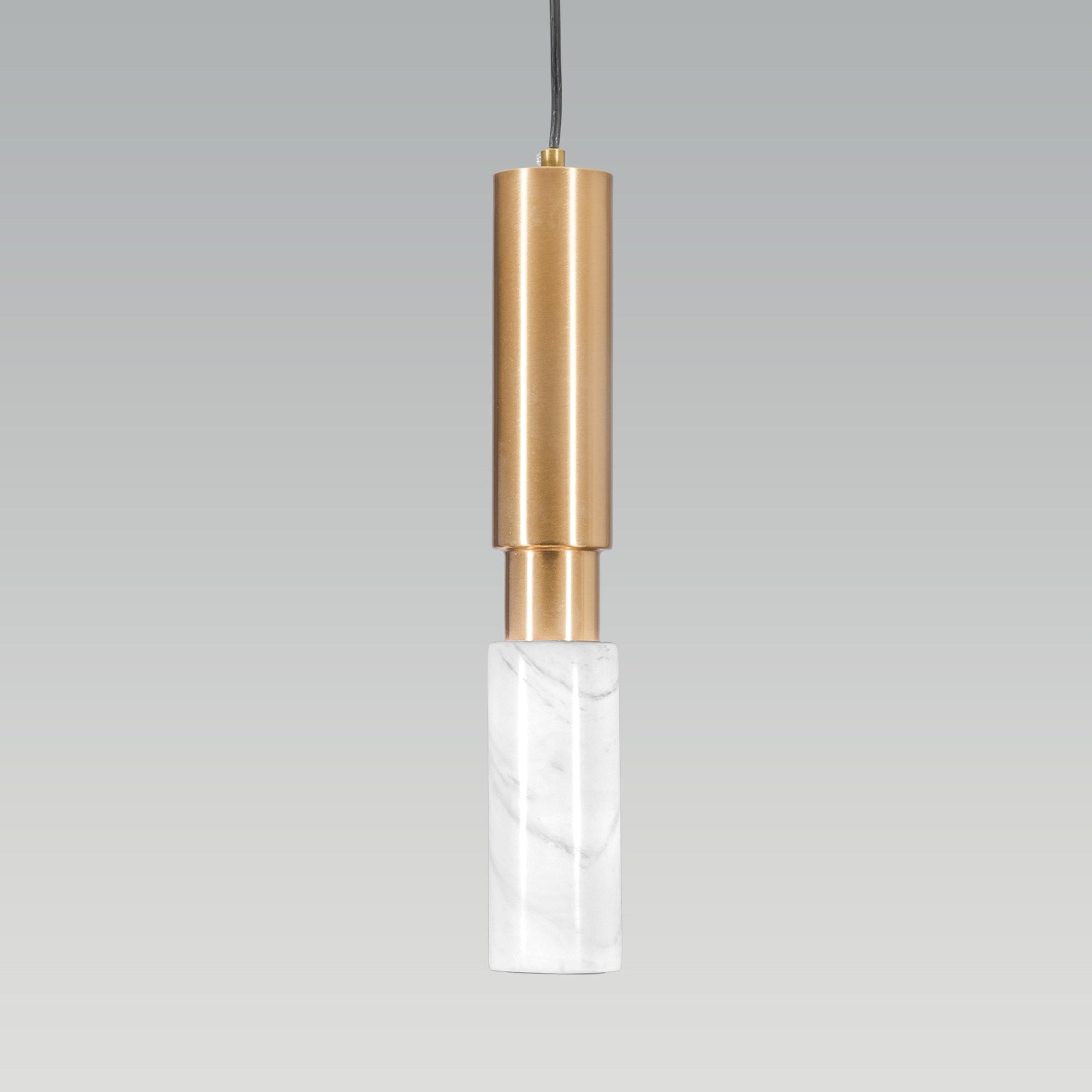 Shop Marble Link White LED Pendant Light Modern