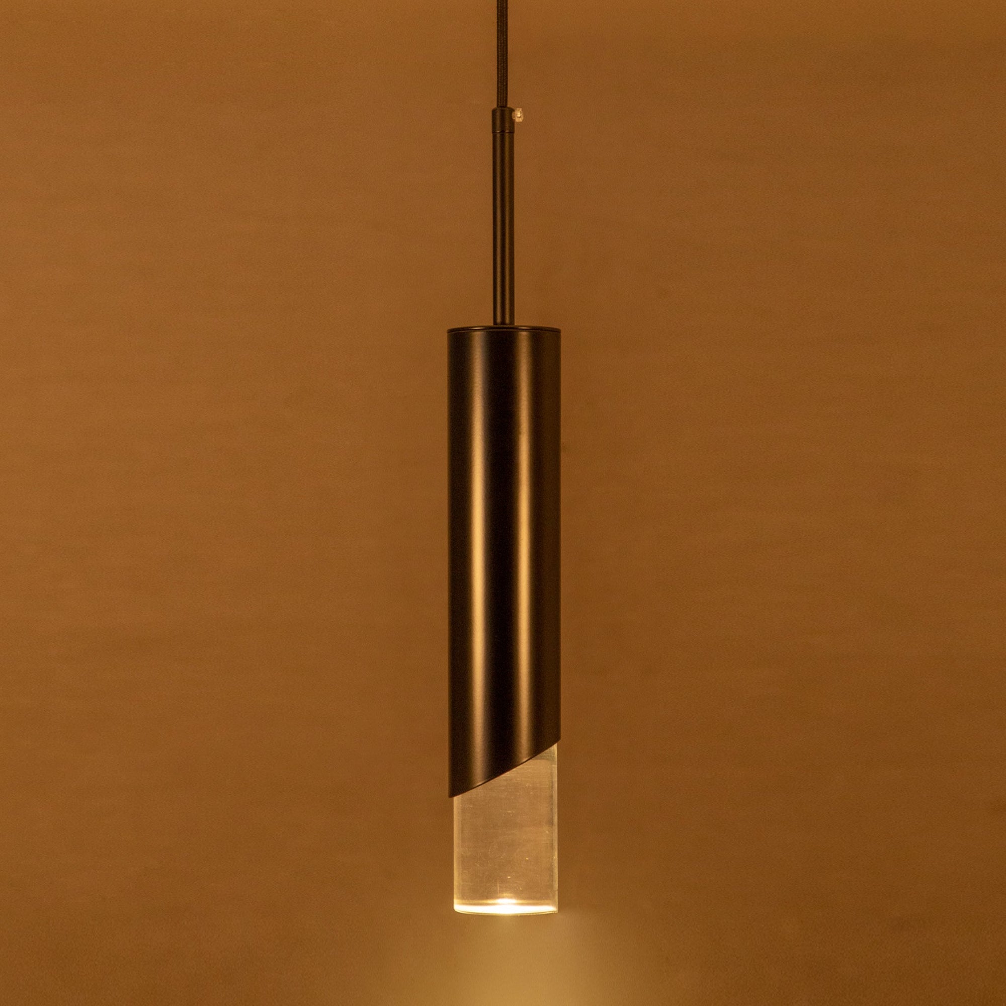 Buy Straight Up Black LED Pendant Light Sleek