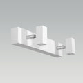 Skan Double LED Picture Light