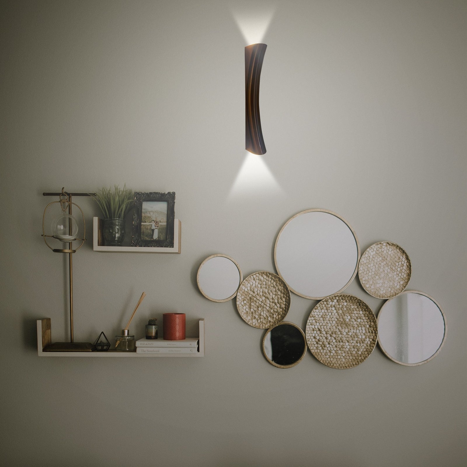 Buy Sleek Copper LED Wall Light