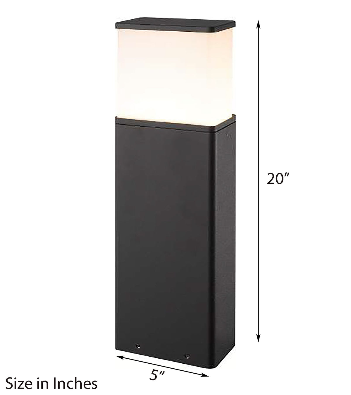 SquareO LED Outdoor Bollard Light Shop