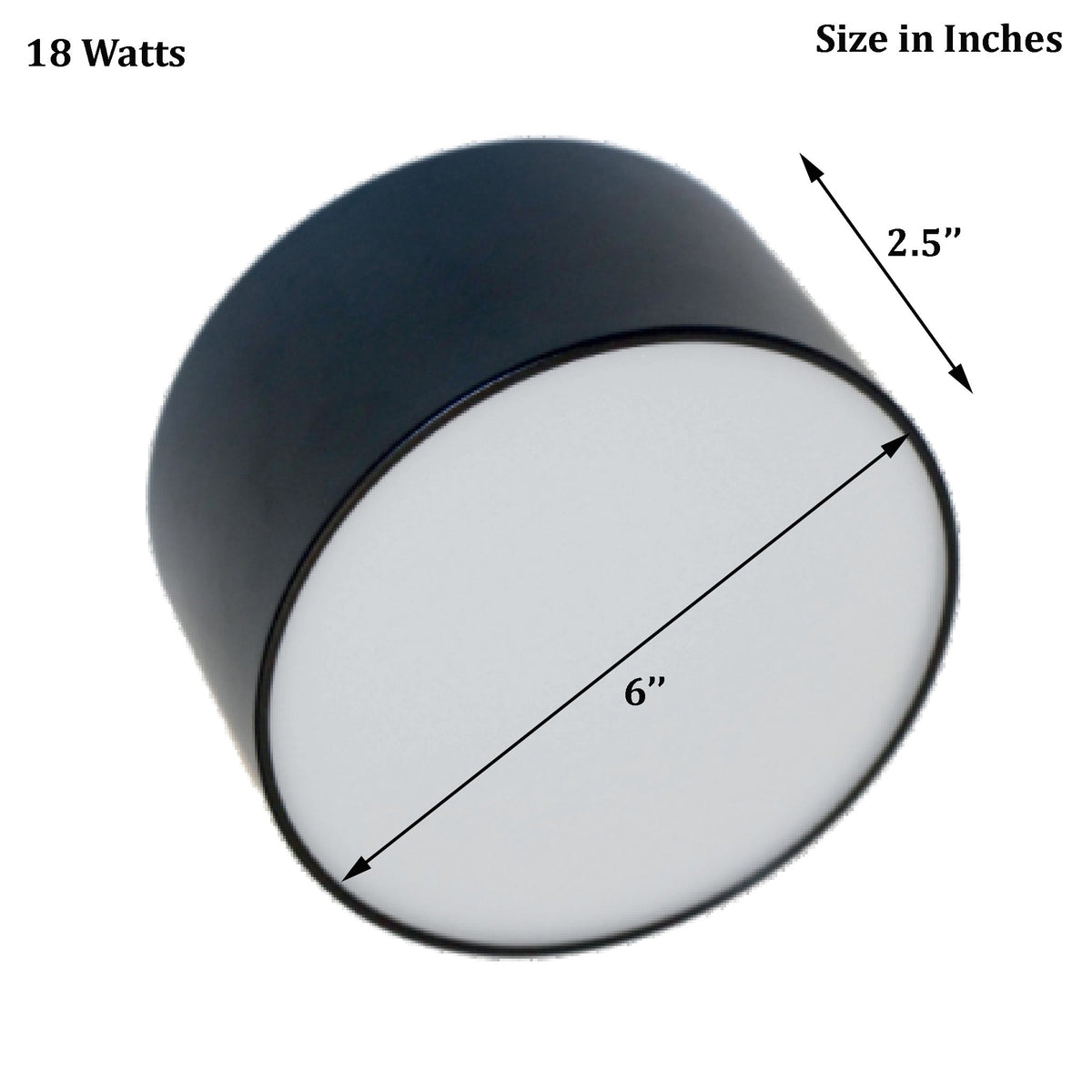 Surface Cylinder Panel Light Lamp