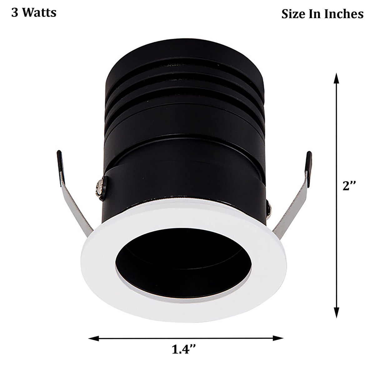 Tiny Black Recessed Lighting India