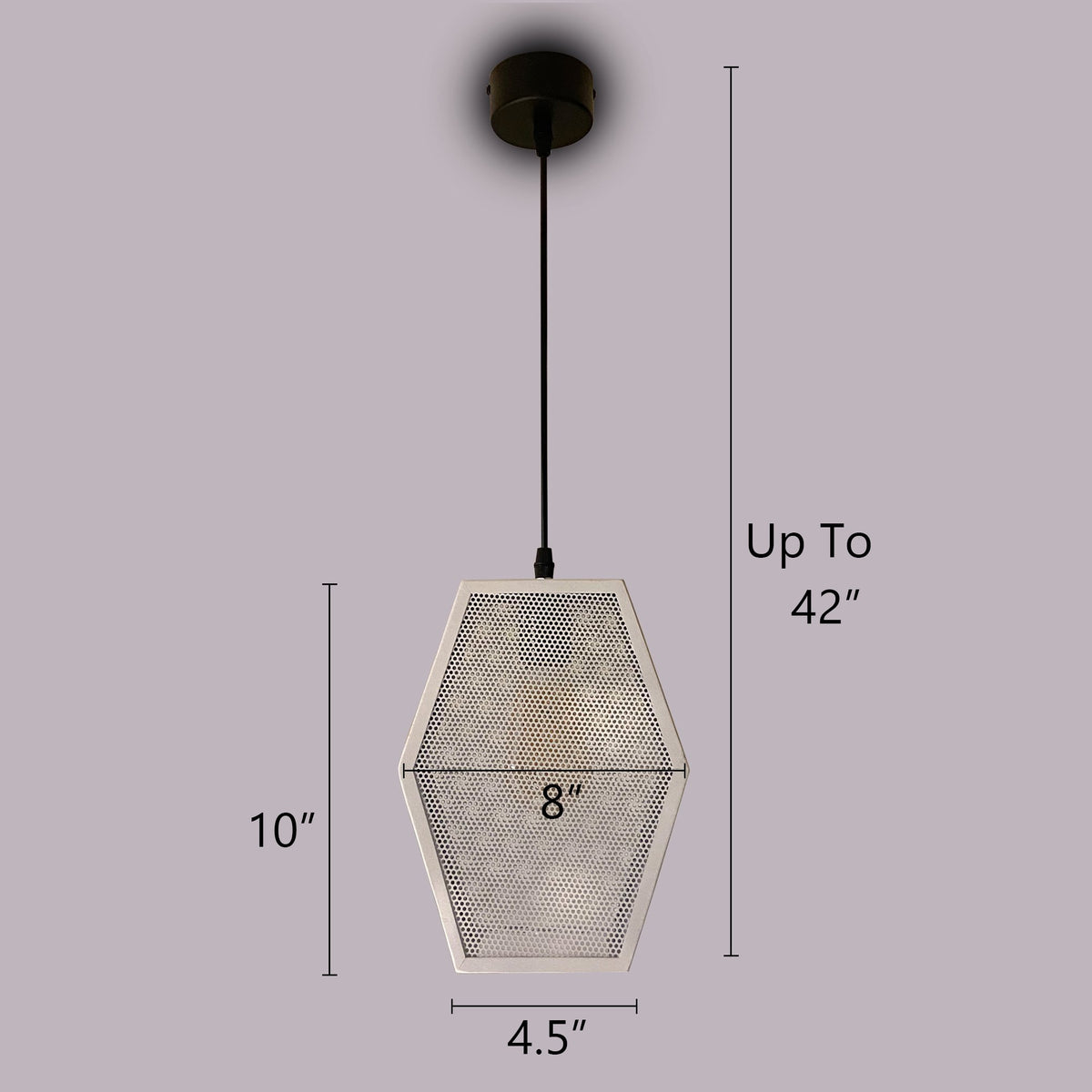 White Crown Pendant Light Shop