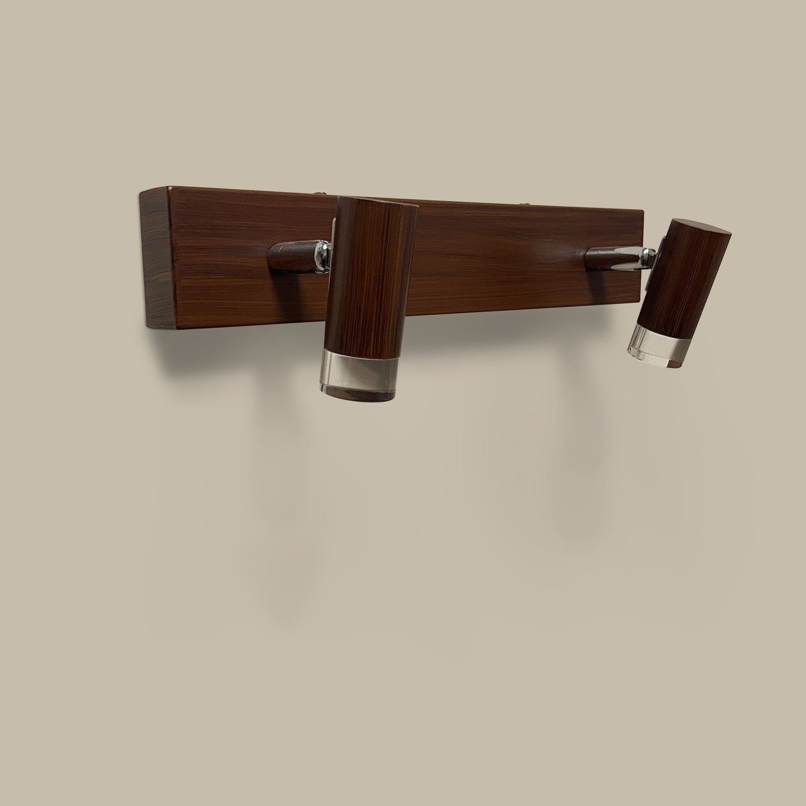 Wood Finish Double LED Picture India