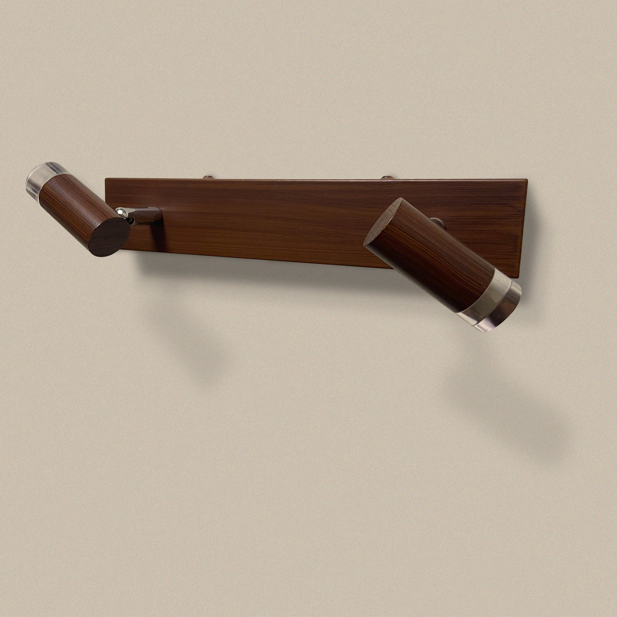 Wood Finish Double LED Picture Shop